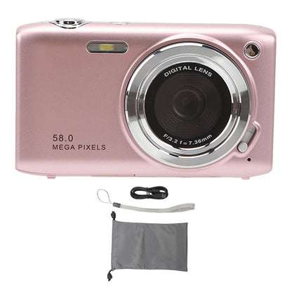 4K Digital Camera Digital Camera 2.88 Inch Screen 58MP 4K HD 16X Zoom Fixed  Macro Timed Photography Digital Video Camera