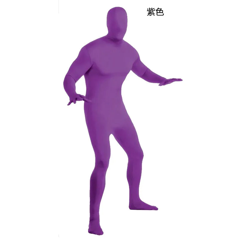 New Green Screen Suit Chroma Body Zentai Suit For Adult Movie Video Invisible Effect Photographic Filming Studio Costume Props