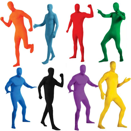 New Green Screen Suit Chroma Body Zentai Suit For Adult Movie Video Invisible Effect Photographic Filming Studio Costume Props