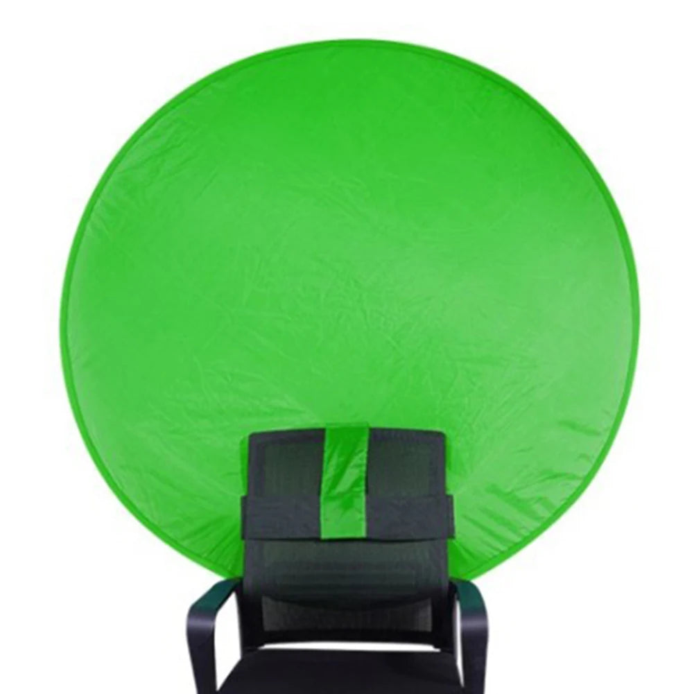 75/110cm Green Screen Photography Props Portable Chroma Key Background Photos For YouTube Video Studio Reflector Backdrop Cloth