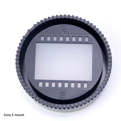 camera imaging lens covers E-mount Live view len protect cap Playfulness interest funny image lens's back cover M-mount  cameras