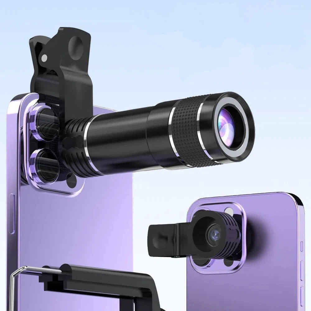 20x Telephoto Phone lens Camera Universal Zoom Iens Highdefinition External Effect Photography Large light Transmission