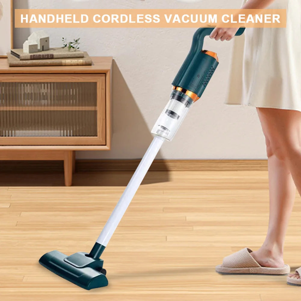Handheld Wireless Vacuum Cleaner USB Rechargeable Strong Suction Handheld Water Sweeper 2000mAh Cordless Portable Cleaning Robot