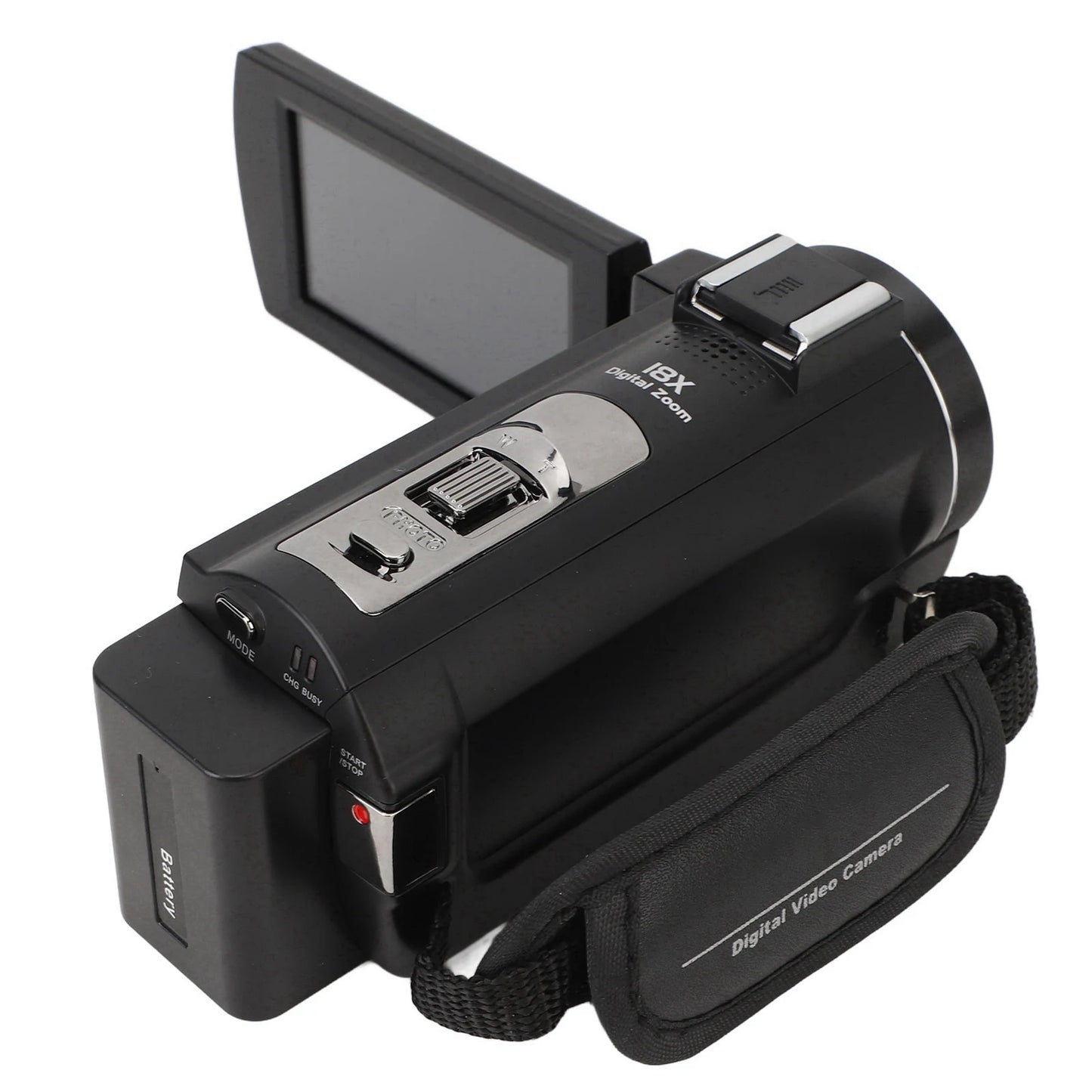 5K Camera 5K Video Camera Camcorder HD WiFi Digital Camera 3.0in Touchscreen 56MP Vlog Camera 18X Digital Zoom Anti Shake