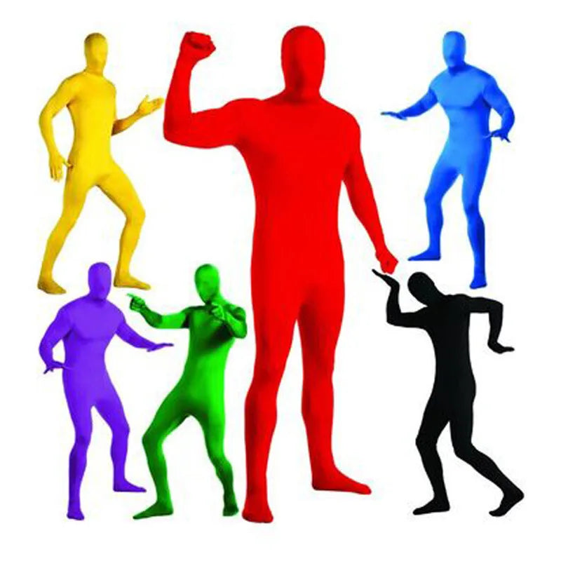 New Green Screen Suit Chroma Body Zentai Suit For Adult Movie Video Invisible Effect Photographic Filming Studio Costume Props