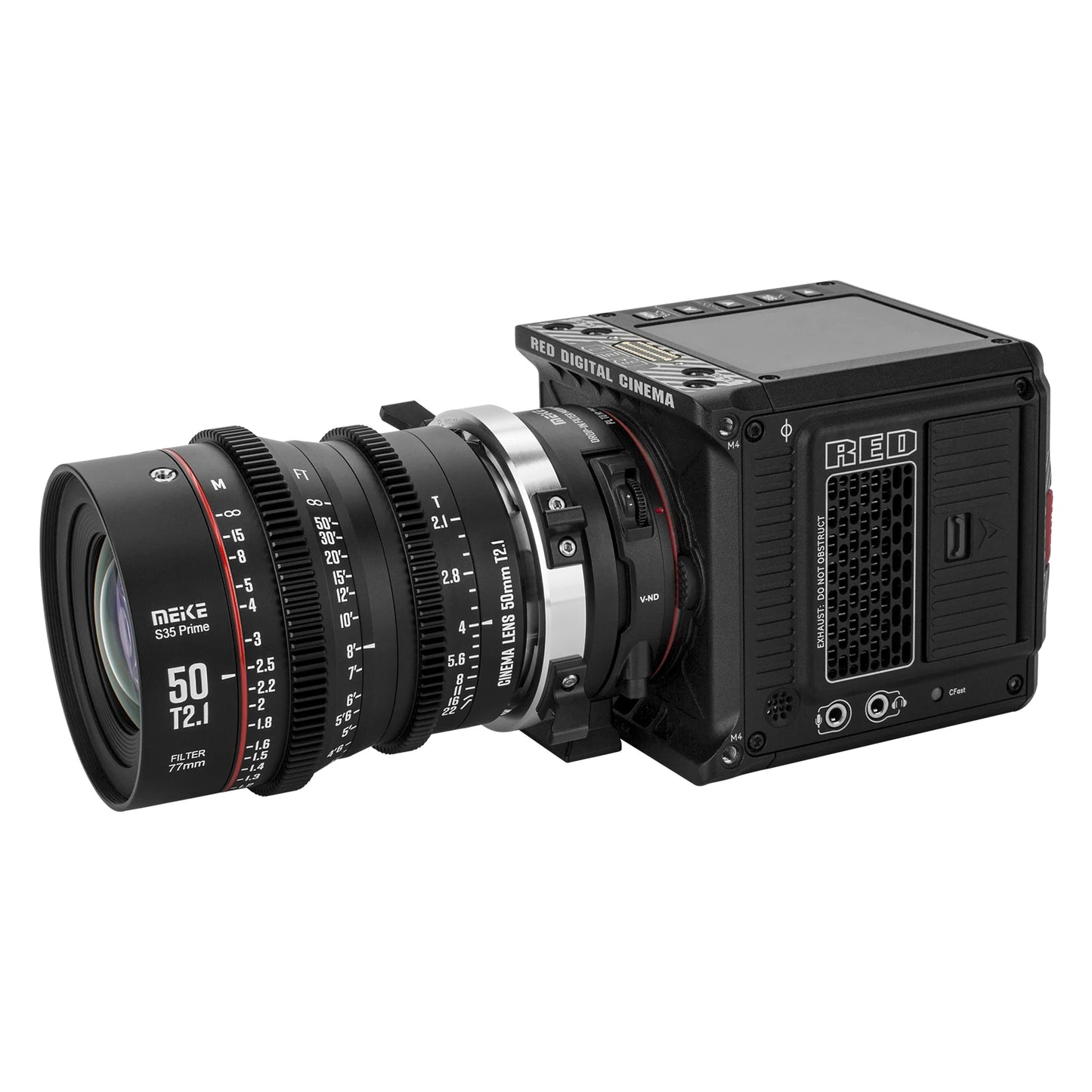 Meike Prime 12/18/25/35/50/75/100mm T2.1Cine Lens for Super 35 Frame Cinema Camera System--Fast Delivery