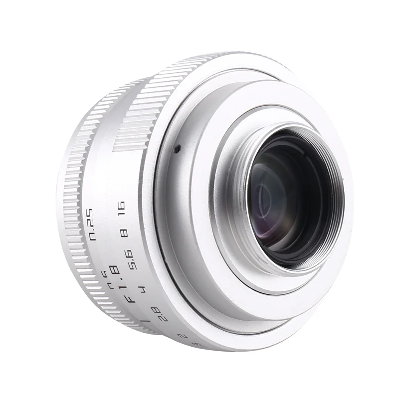 25MM F1.8 Aps-C Television Tv Lens/Cctv Lens For 16Mm C Mount Camera Manual Focus Prime Lens-WMAN