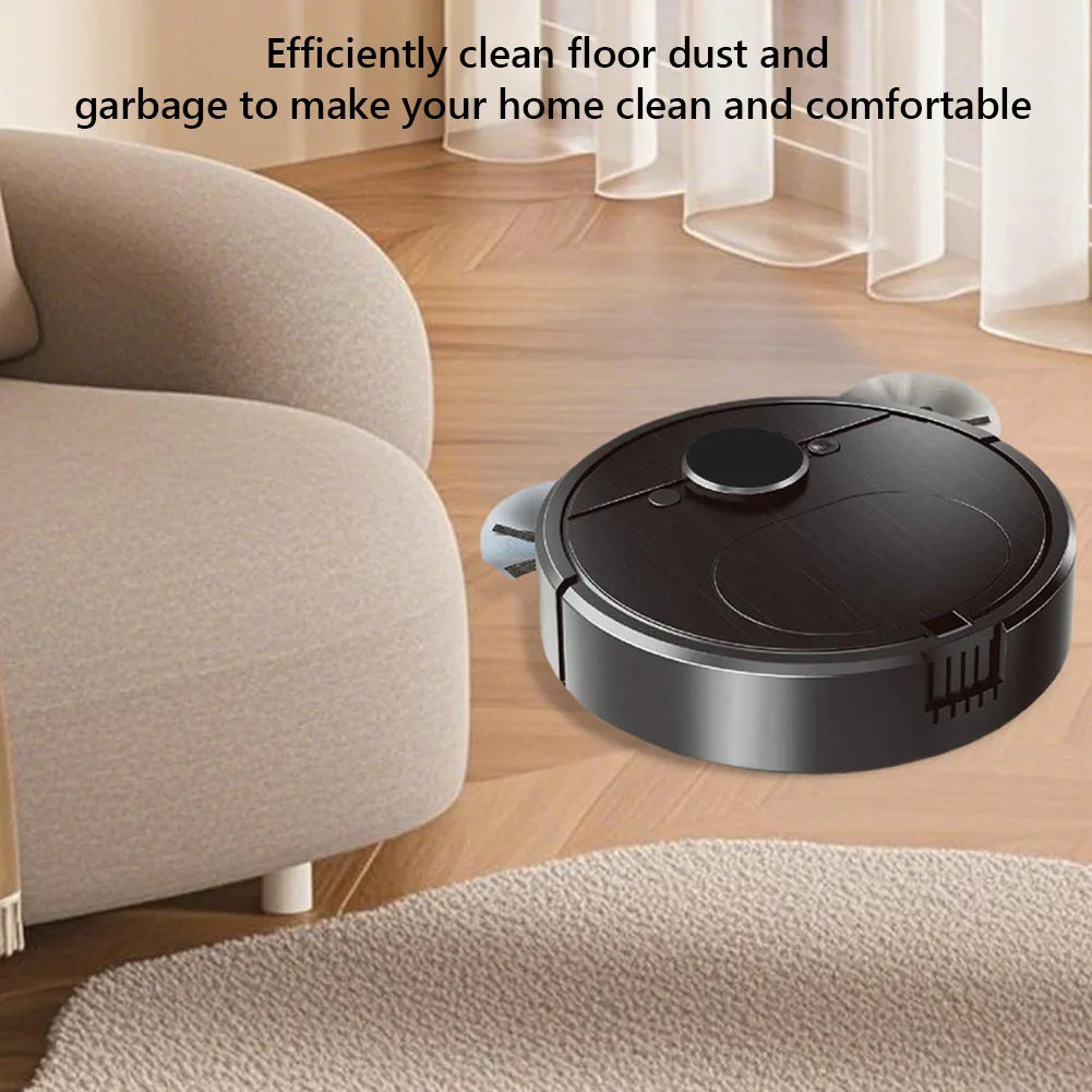 3 In 1 Robot Vacuum Cleaner Multi-Purpose Strong Power Sweeping Machine Rechargeable Automatic Cleaning Machine for Dust Remove