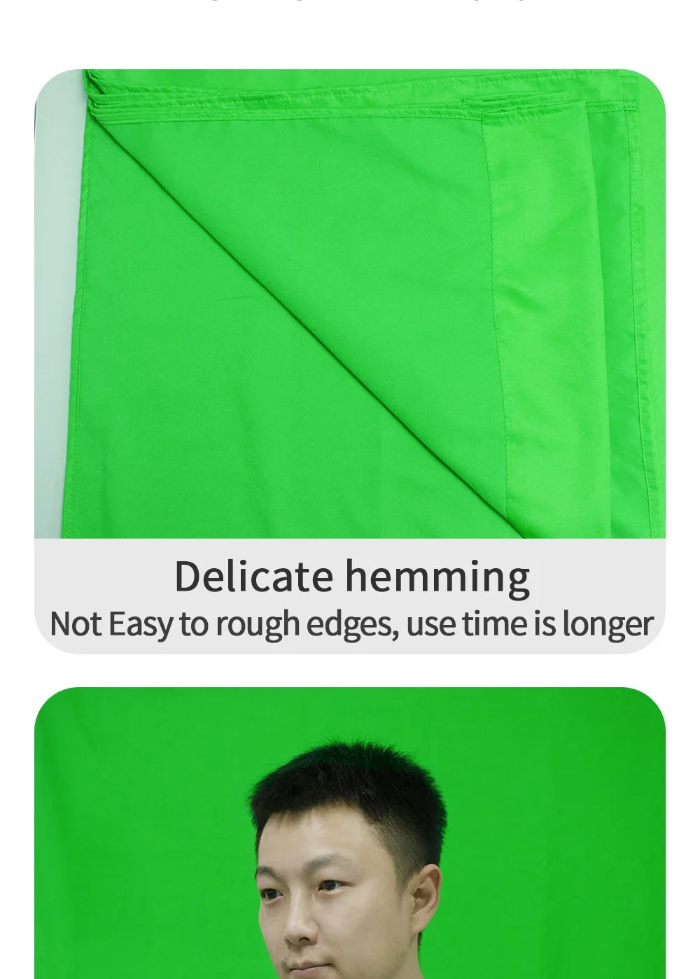 GAINVANE Photography Backdrops White/Black Muslin Cotton Green Screen Chromakey Photo Background Cloth For Photo Shoot Props