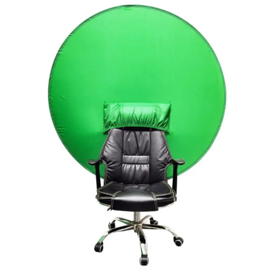 110/75CM Green Screen Photo Background Cloth Polyester High Color Saturation Photography Backdrops for Live Video Studio