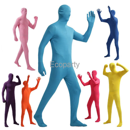 New Green Screen Suit Chroma Body Zentai Suit For Adult Movie Video Invisible Effect Photographic Filming Studio Costume Props