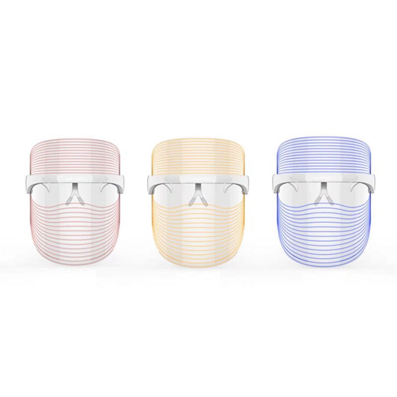 LED Facial Mask Device for Home Use with 7 Colors