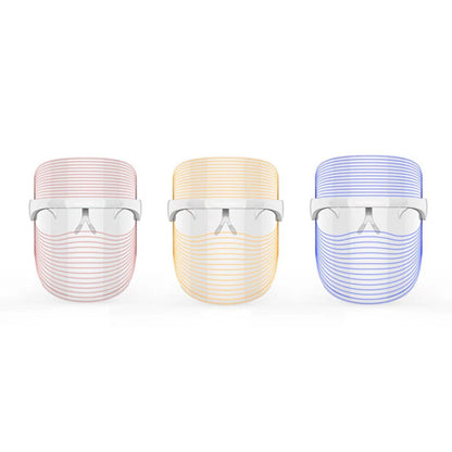 LED Facial Mask Device for Home Use with 7 Colors